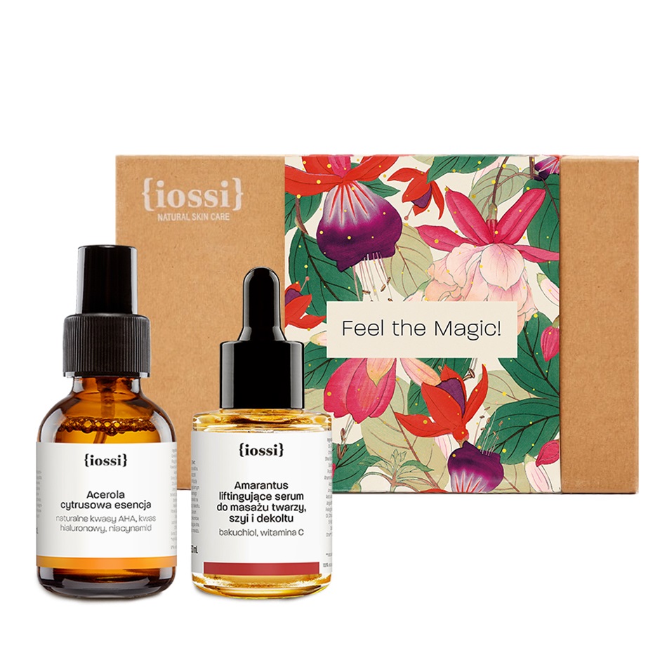 Iossi Pocíťte kúzlo! Sada séra na tvár 30ml + citrusová esencia 50ml