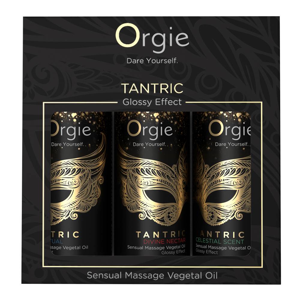 Tantrická Súprava 3x30ml Masážny Olej