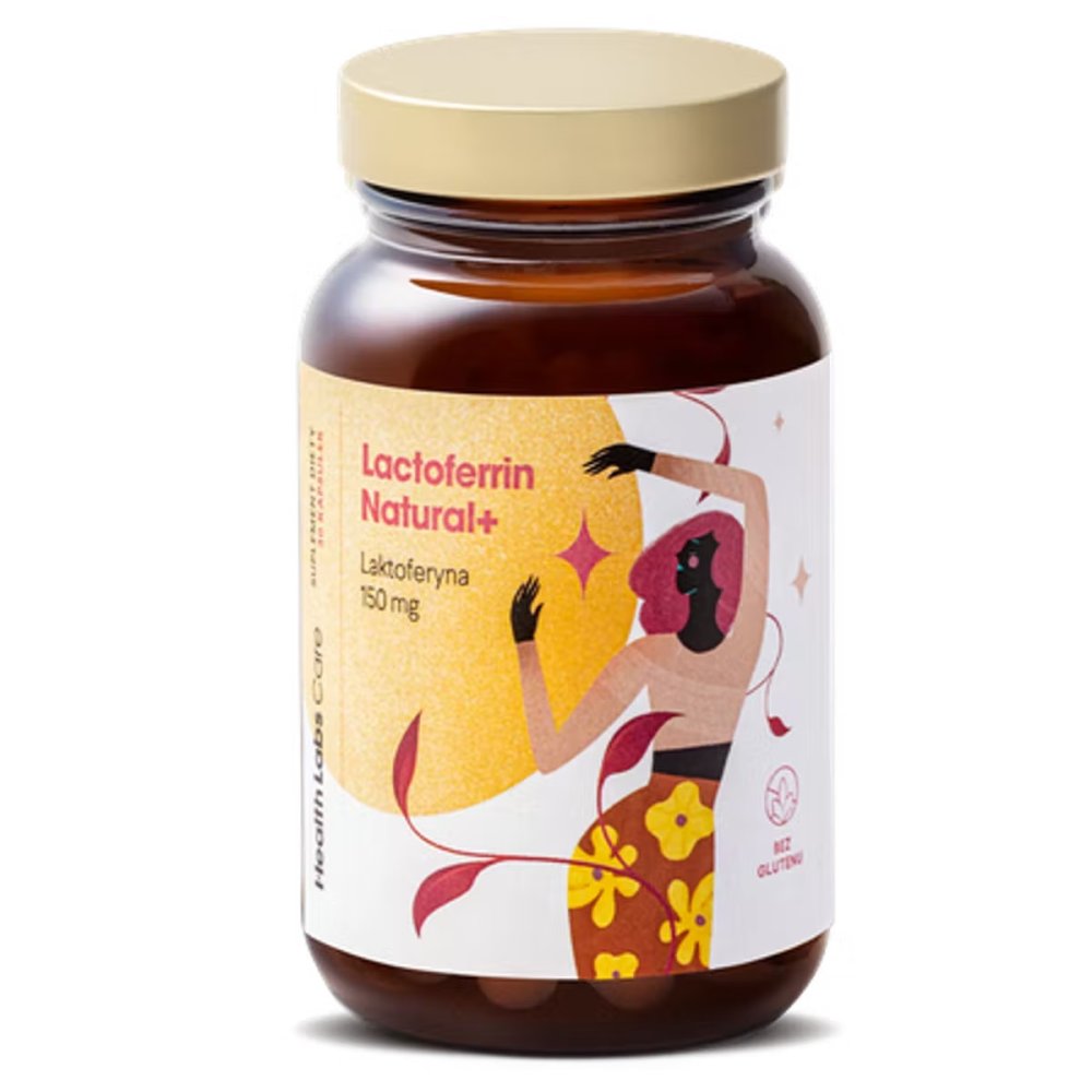 Lactoferrin Natural+ Laktoferyna 30 Kapsułek