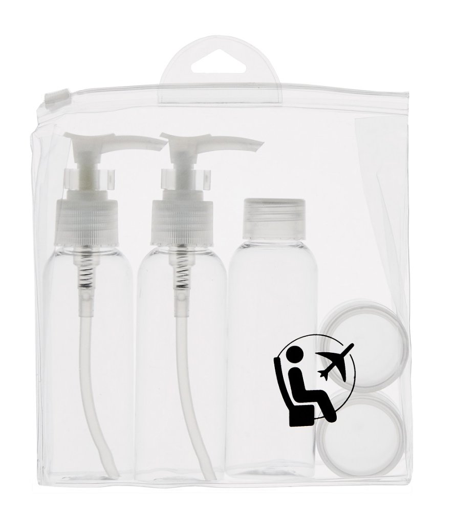 Kosmetyczki Set Of Travel Cosmetic Pouches, 5 Pieces