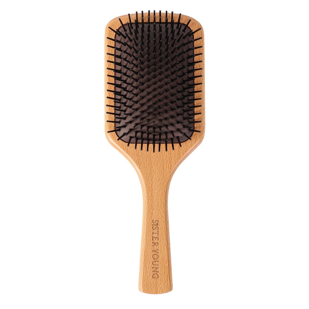 Naya Hair Brush Drevená Kefa Na Vlasy