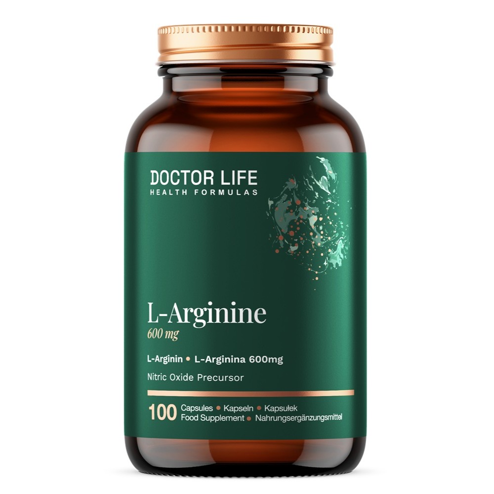 L-Arginine Suplement Diety 100 Kapsułek