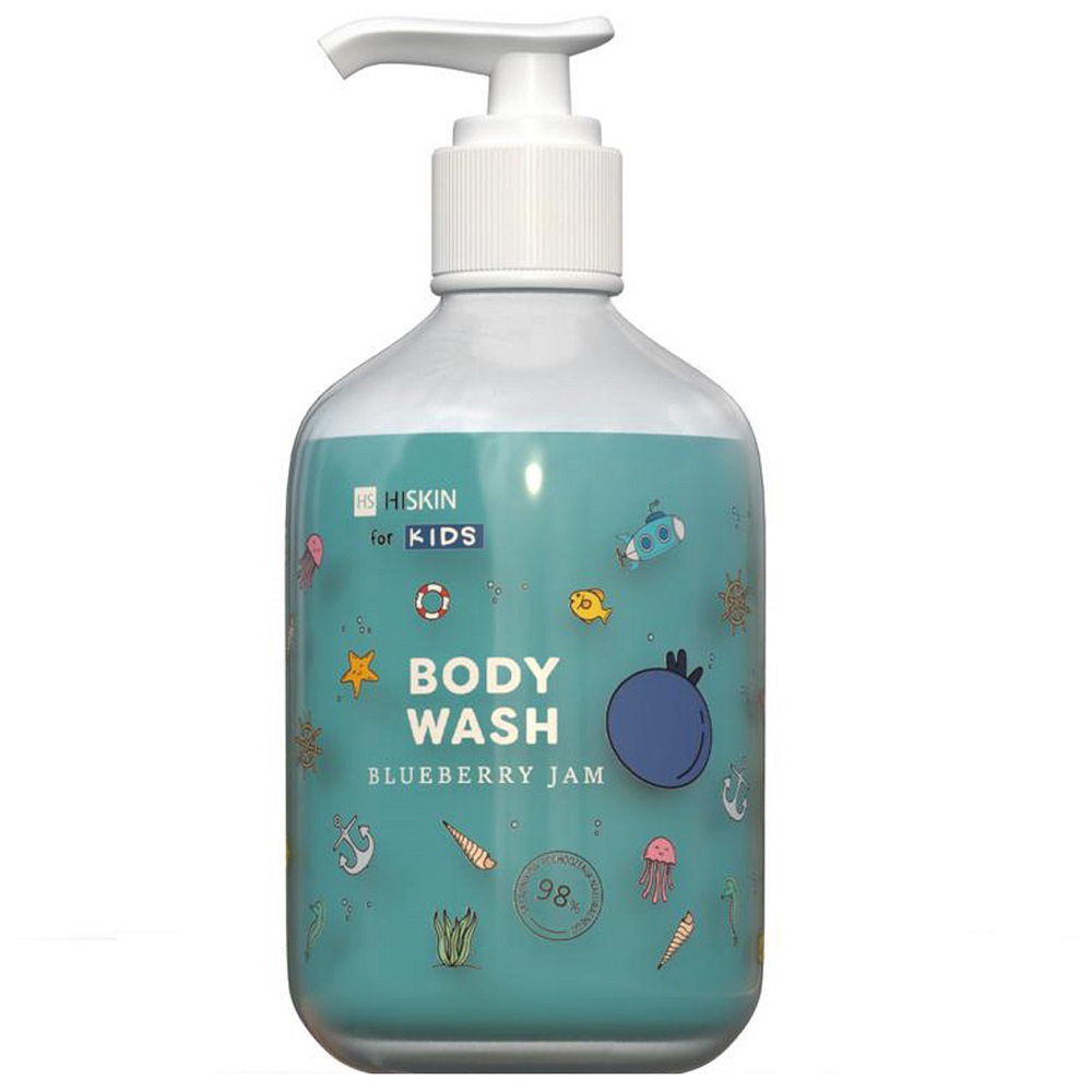Kids Body Wash Płyn Do Mycia Ciała Dla Dzieci Blueberry Jam