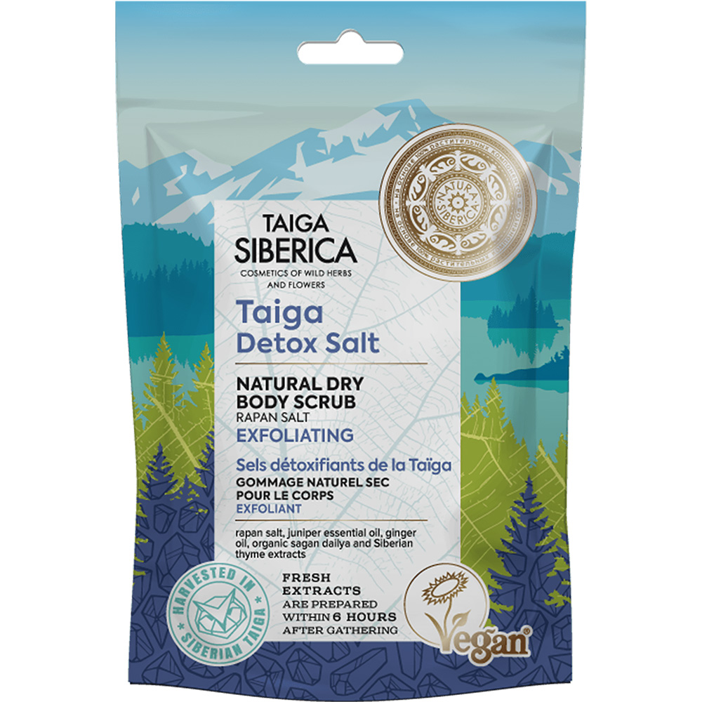 Taiga Siberica Złuszczający Suchy Peeling Do Ciała