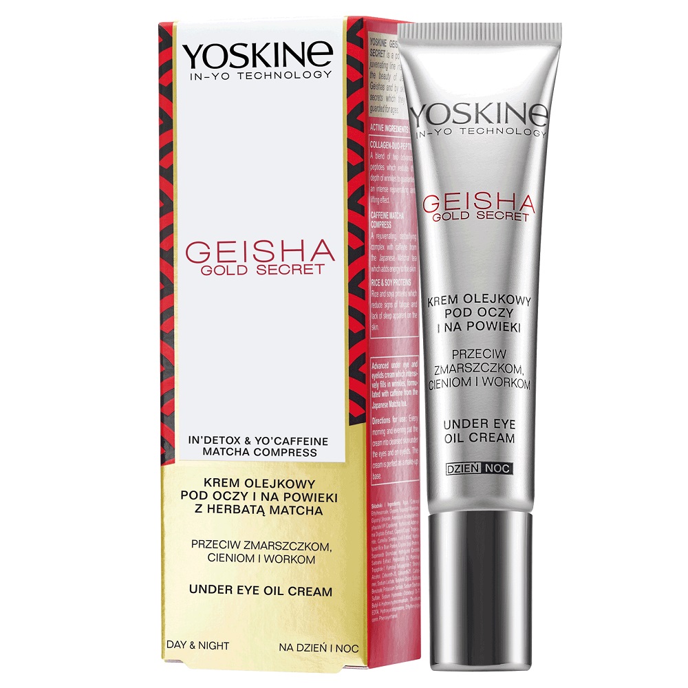Yoskine, očný krém Geisha Gold Secret 15ml