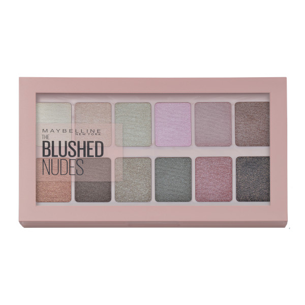 Maybelline, paleta The Blushed Nudes Palette 9,6 g