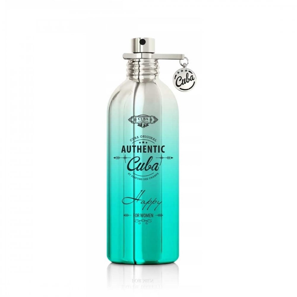 Cuba Authentic Happy Pre žEny Parfumovaná Voda S Rozprašovačom 100ml