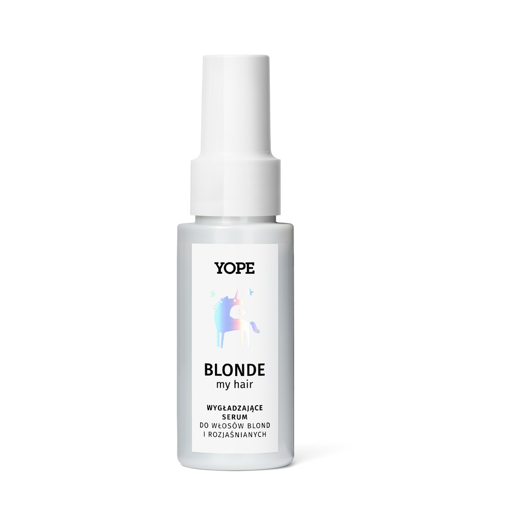 Yope, Blonde My Hair vyhladzujúce sérum na blond a odfarbené vlasy 50ml