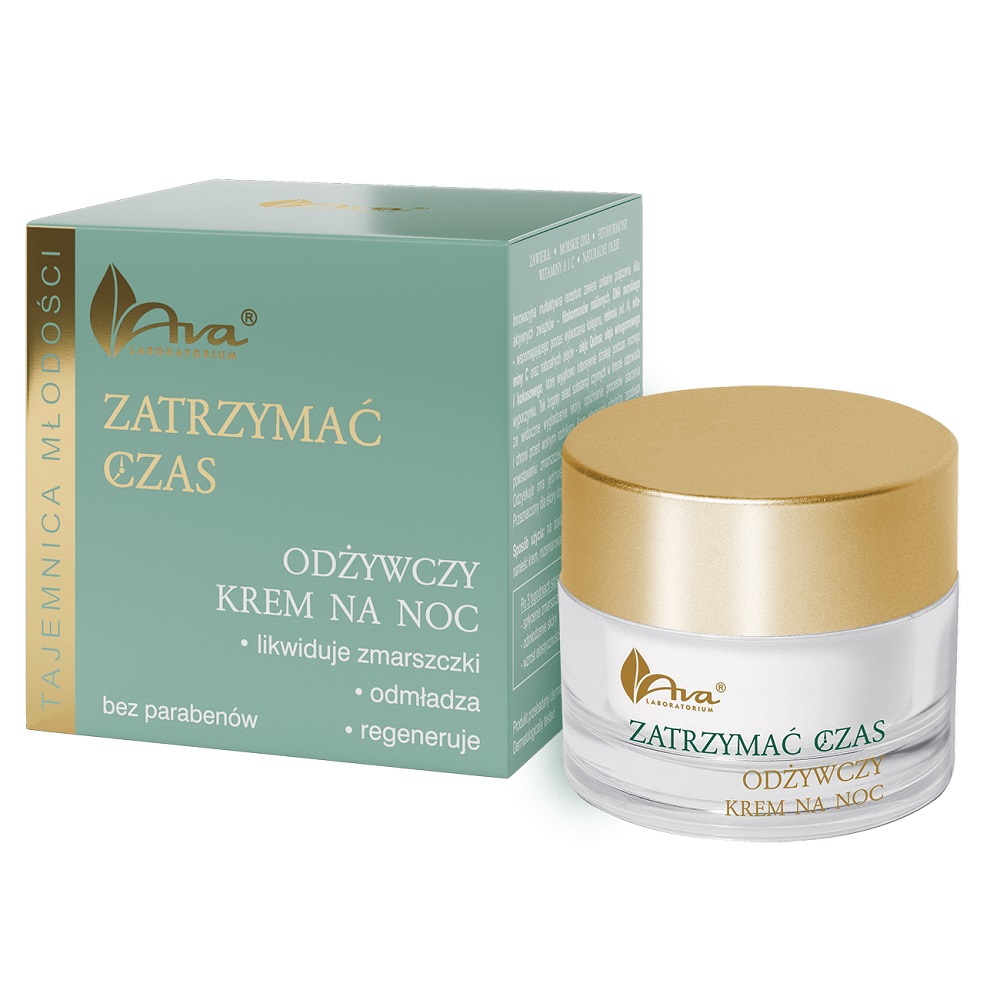 Ava Laboratory Stop the Time výživný nočný krém 50 ml