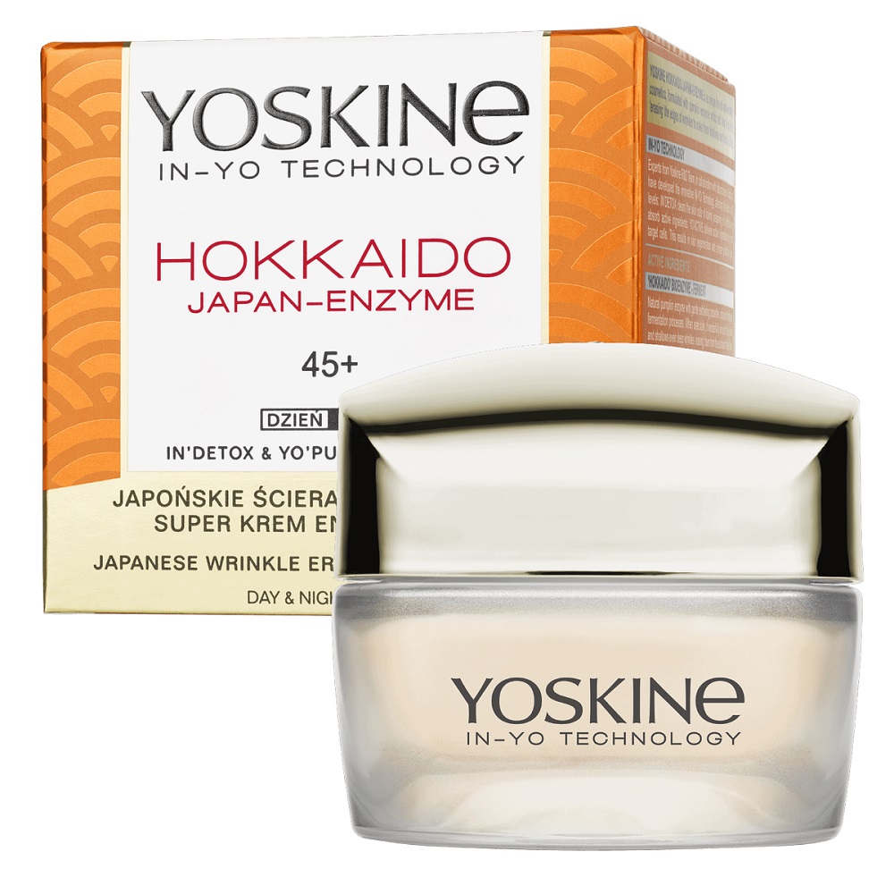 Yoskine Hokkaido Japan-Enzyme krém proti vráskam 45+ 50 ml