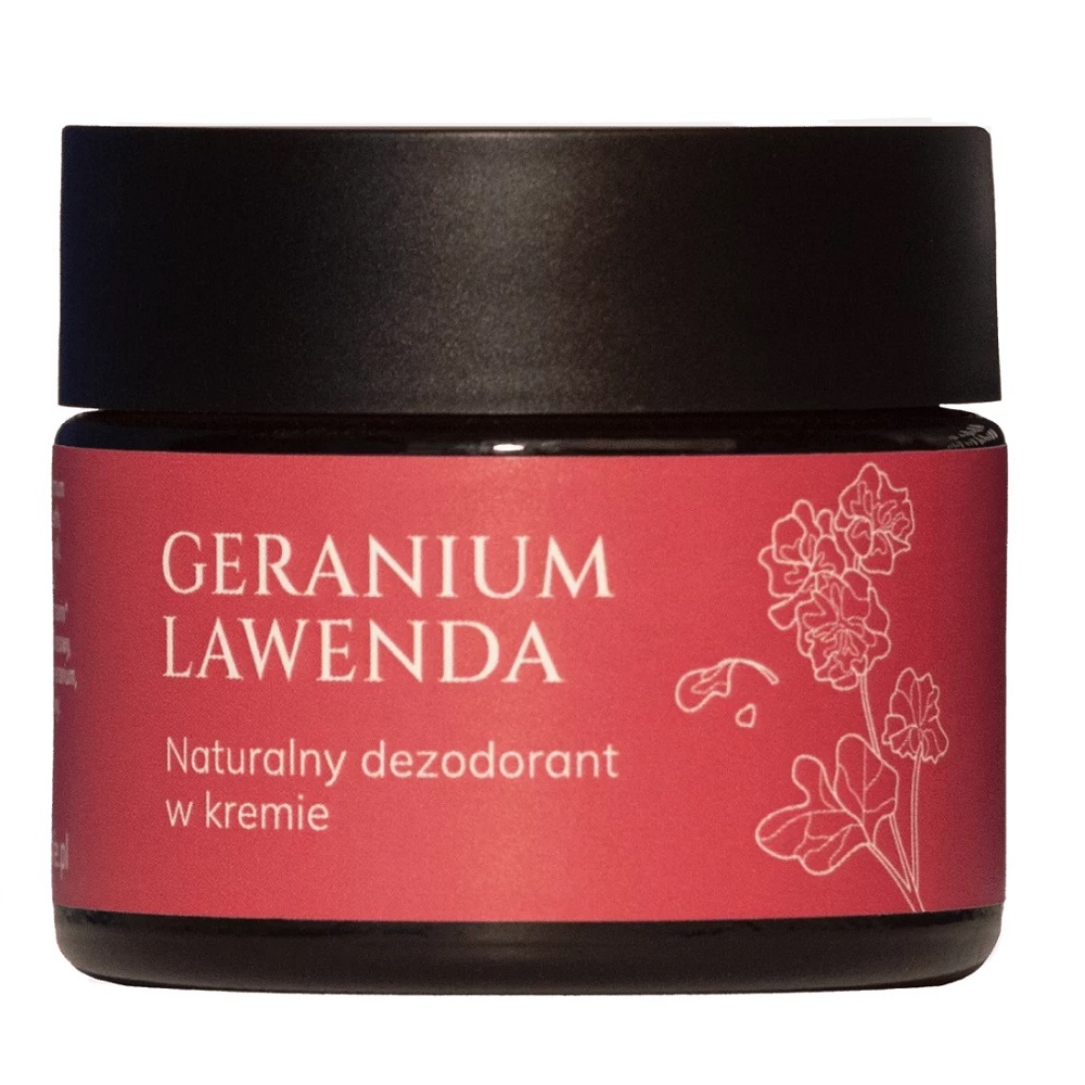 Geranium Lavender Prírodný Dezodorant Krém 50ml