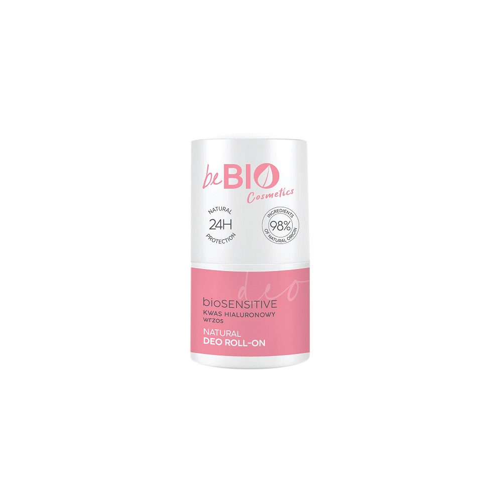 Natural Deo Roll-on Based On Natural Aluminium With Hyaluronic Acid And Heather Extract
