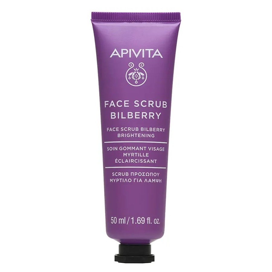 Face Scrub Bilberry Rozświetlający Peeling Do Twarzy Z Borówką
