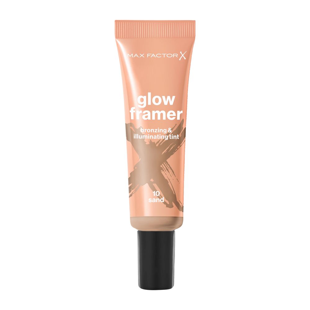 Glow Framer Bronzing & Illuminating Tint Glow Framer Bronzový Tónovací Krém Pro Konturování A Rozjasnění Obličeje 30 Hazel 2