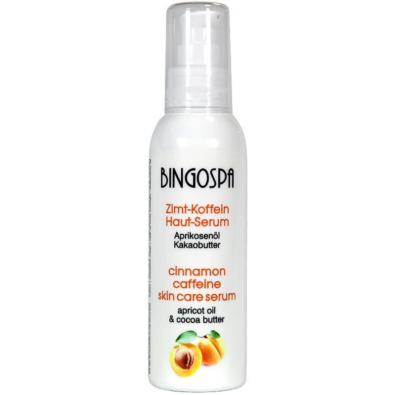 Cinnamon And Caffeine Serum With Apricot Oil And Cocoa Butter
