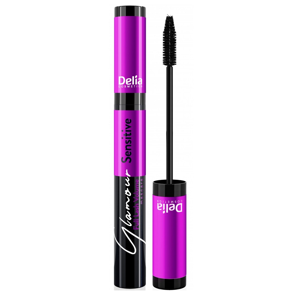 Delia, Glamour Sensitive Řasenka pro zametání a prodlužování řas 02 11ml