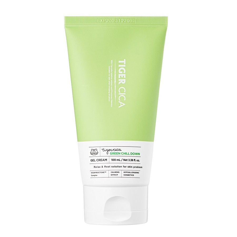 Tiger Cica Green Chill Down Gel Cream 100ml