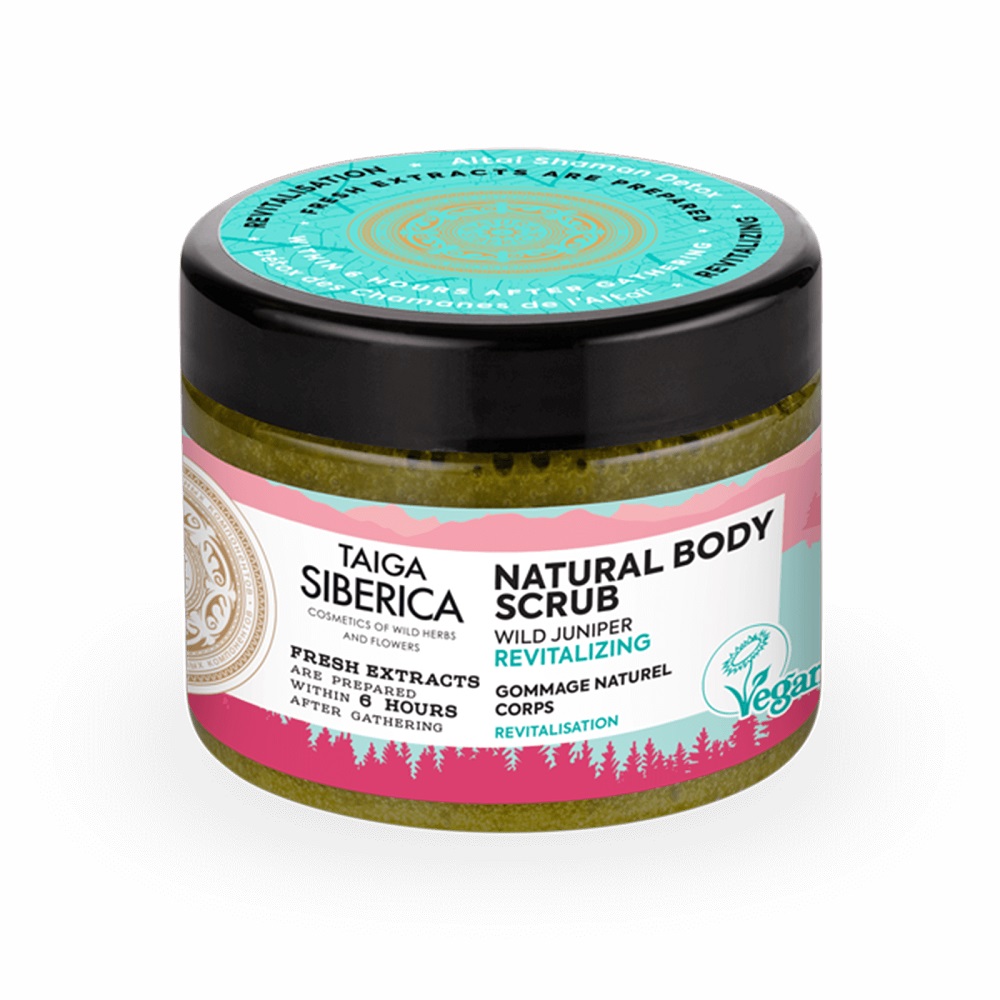 Taiga Siberica Naturalny Regenerujący Peeling Do Ciała Ałtajski Detox