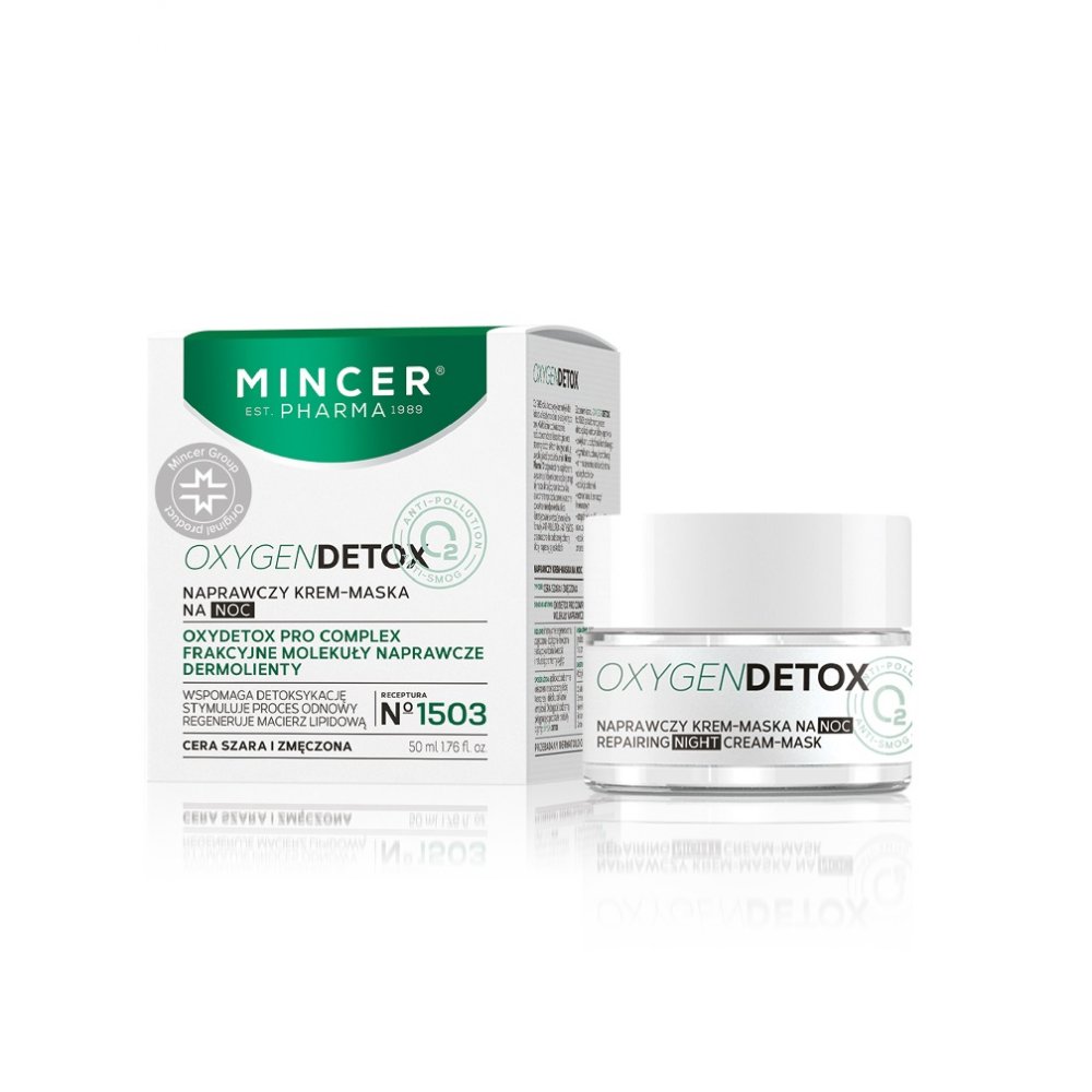 Oxygen Detox Naprawczy Krem-maska Na Noc No.1503