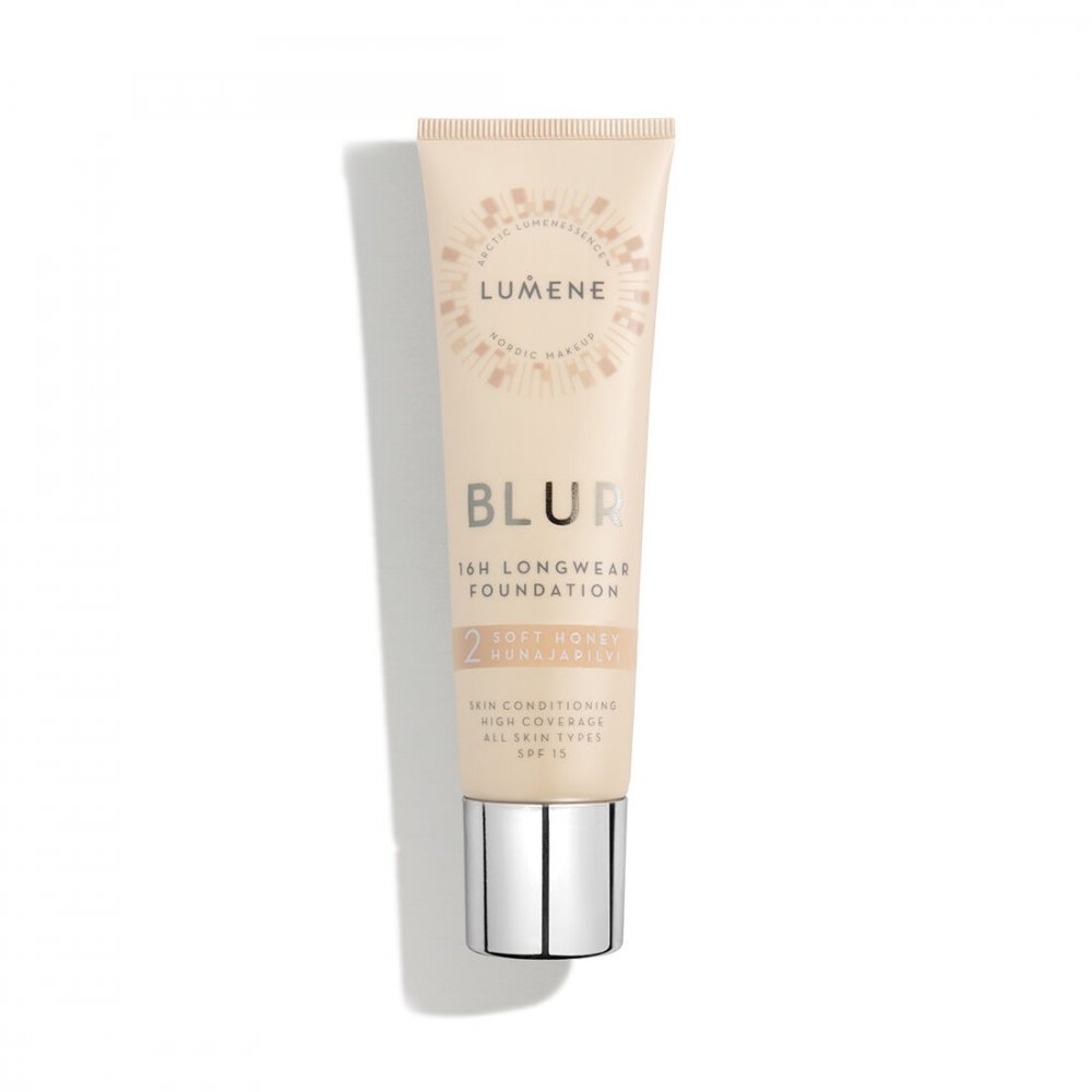 Lumene Nordic Makeup Blur dlhotrvajúci make-up SPF15 2 Soft Honey 30 ml