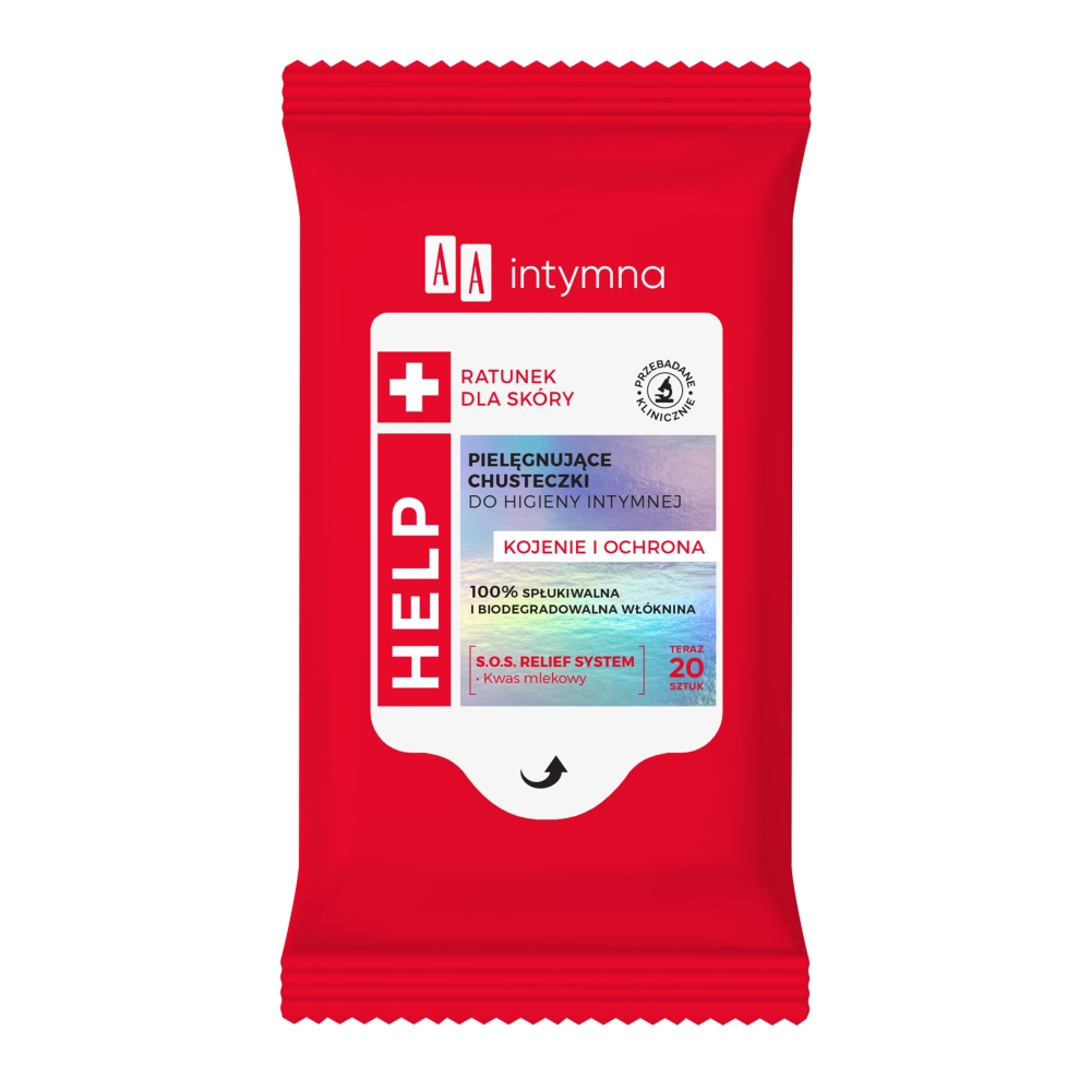 AA Ubrousky pro intimní hygienu Nápověda 20ks.