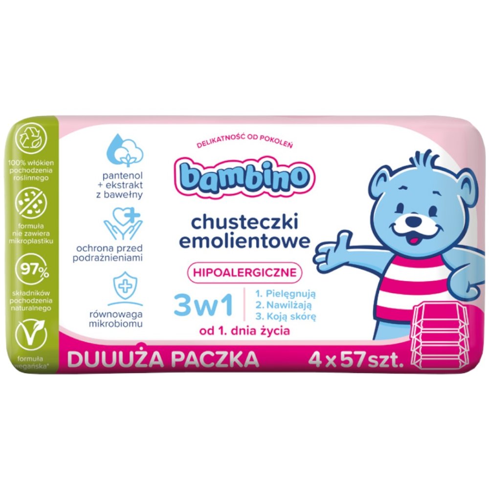 Zvláčňující Ubrousky 3v1 2x57ks. 3