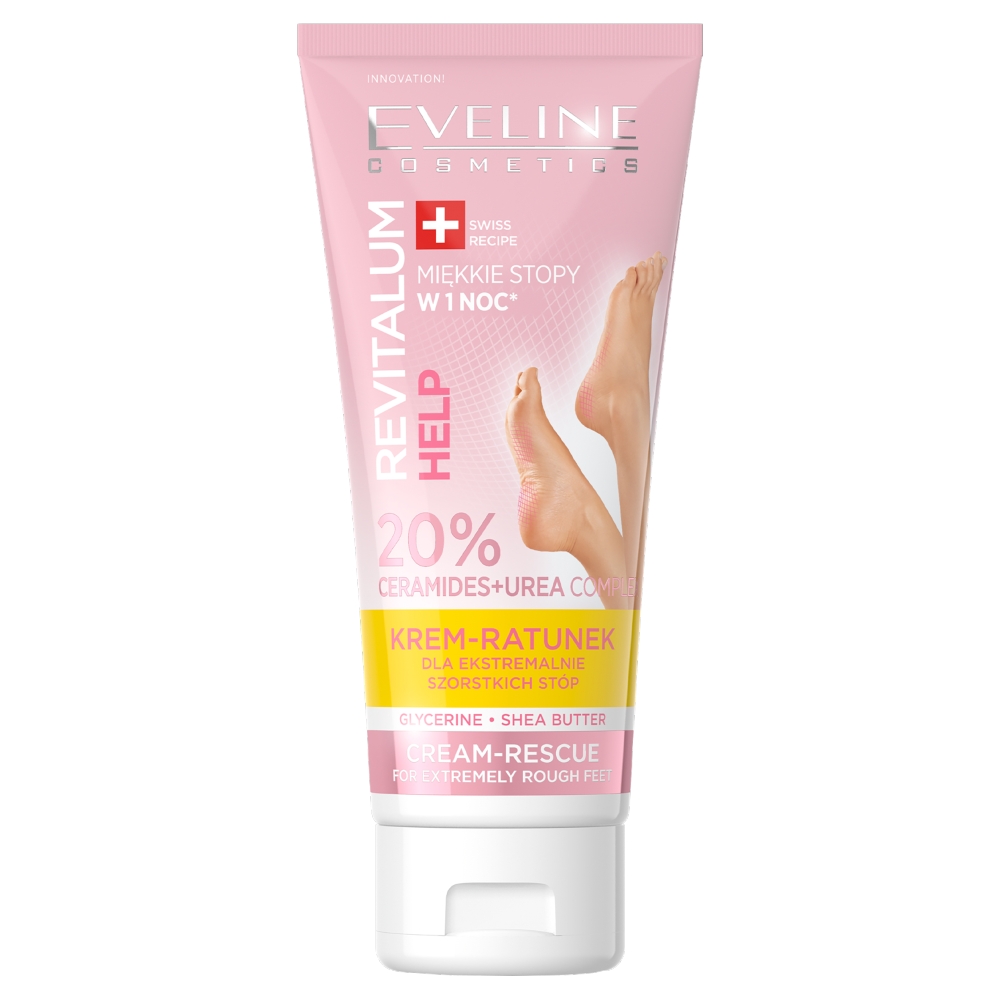 Eveline Cosmetics Revitalum regeneračný a hydratačný krém na chodidlá 75 ml