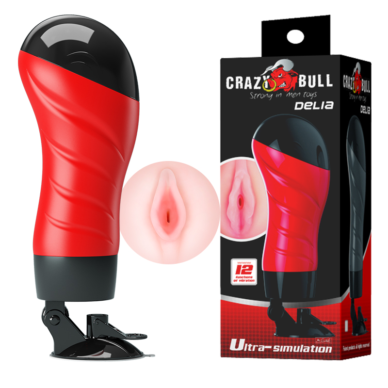 Crazy Bull Delia Vagina S Vibráciami S 12 Vibračnými Funkciami