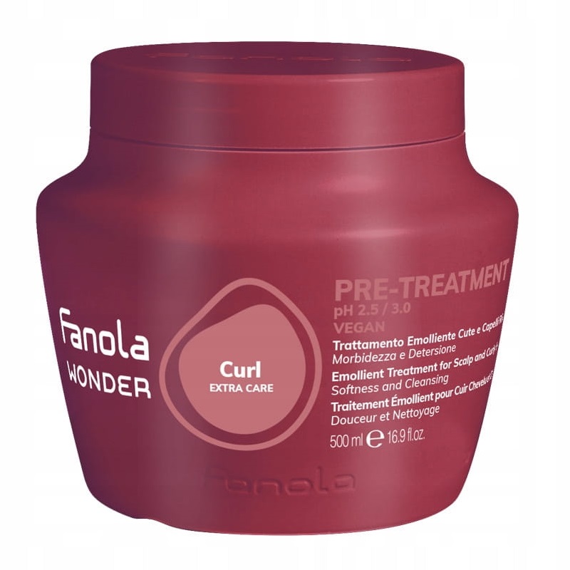 Wonder Curl Extra Care Zvláčňujúca Starostlivosť Na Pokožku Hlavy A Vlasy 500ml