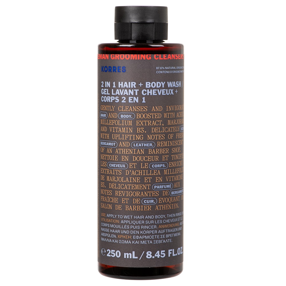 Athenian Grooming Szampon I żEl Pod Prysznic 2w1