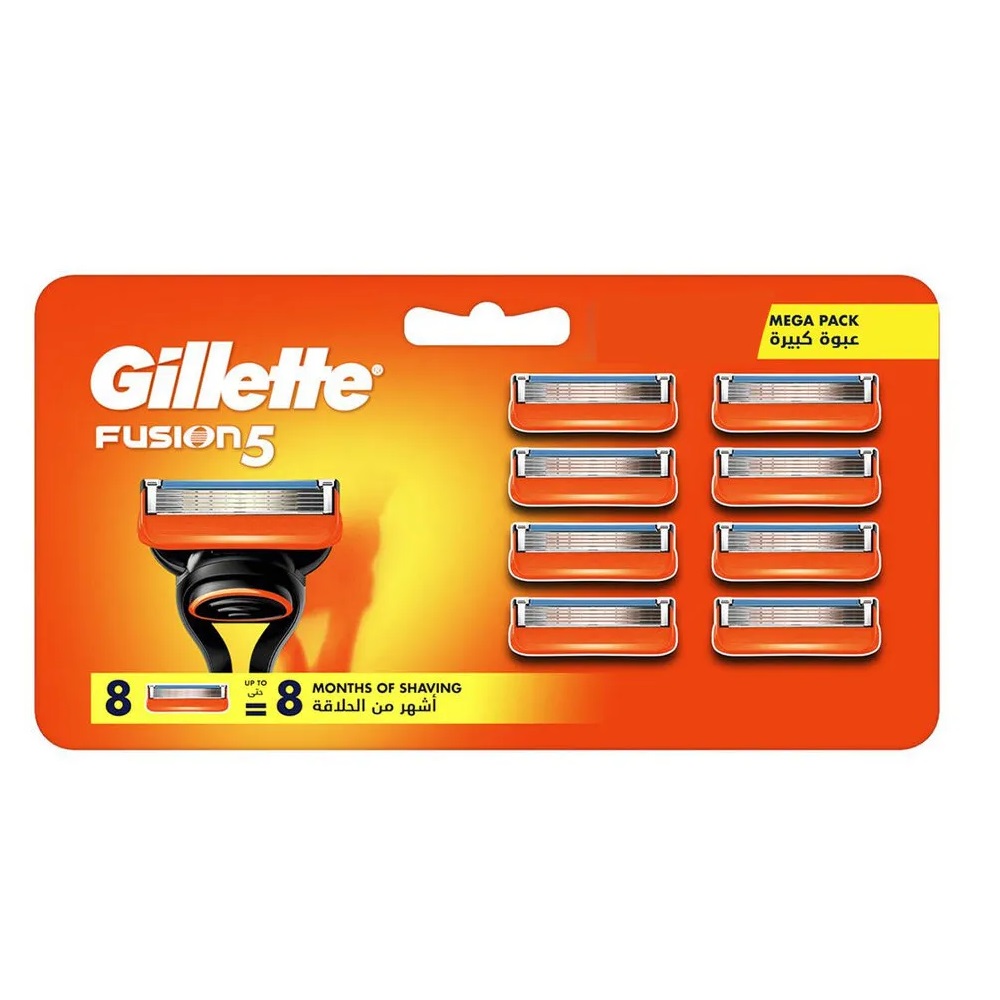 Náhradné žIletky Gillette Fusion5 8ks.
