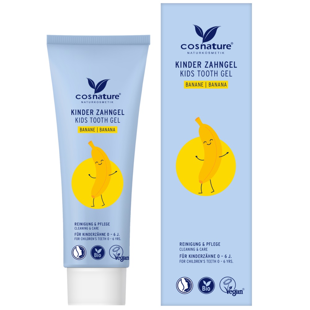 Kids Tooth Gel Detský Zubný Gél S Príchuťou Banánu 75 Ml