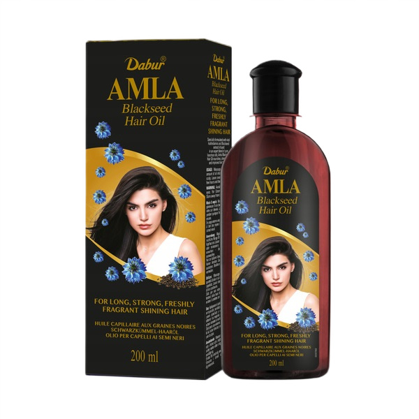 Amla Blackseed Vlasový Olej S Organickým čIernym Kminom 200 Ml