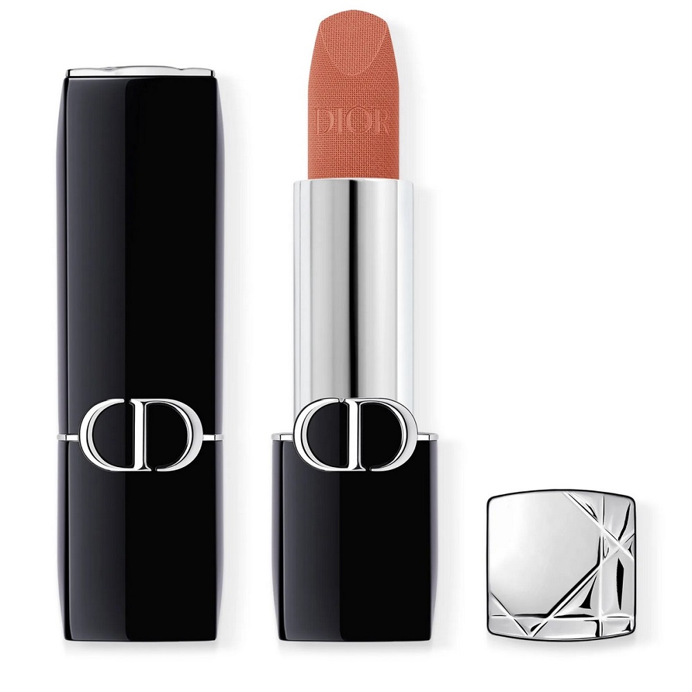 Rouge Dior Velvet Lipstick Rouge Dior Velvet Dlhotrvácna Rúž 100 Nude Look 2