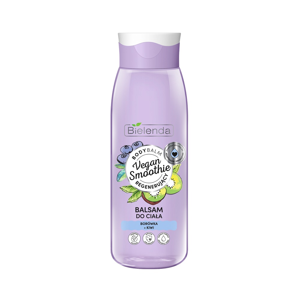 Bielenda, Vegan Smoothie telové mlieko čučoriedka + kivi 400ml
