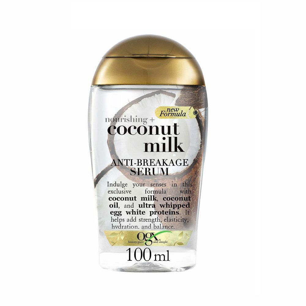 Výživné Sérum Proti Lámavosti Vlasov + Kokosové Mlieko Výživné Sérum Na Posilnenie Vlasov 100 Ml