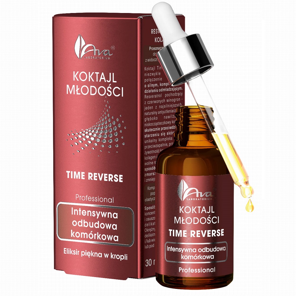 Ava Laboratorium, Koktail mladosti Time Reverse regeneračné sérum na tvár 30ml