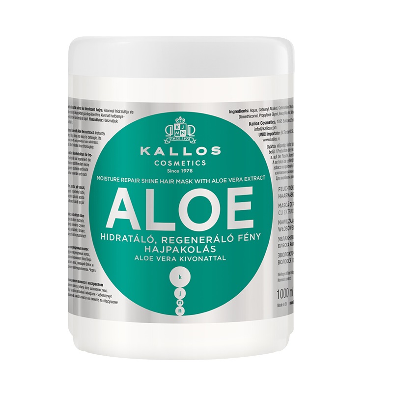 Kallos Aloe Vera Moisture Repair Shine Hair Mask 1000 ml