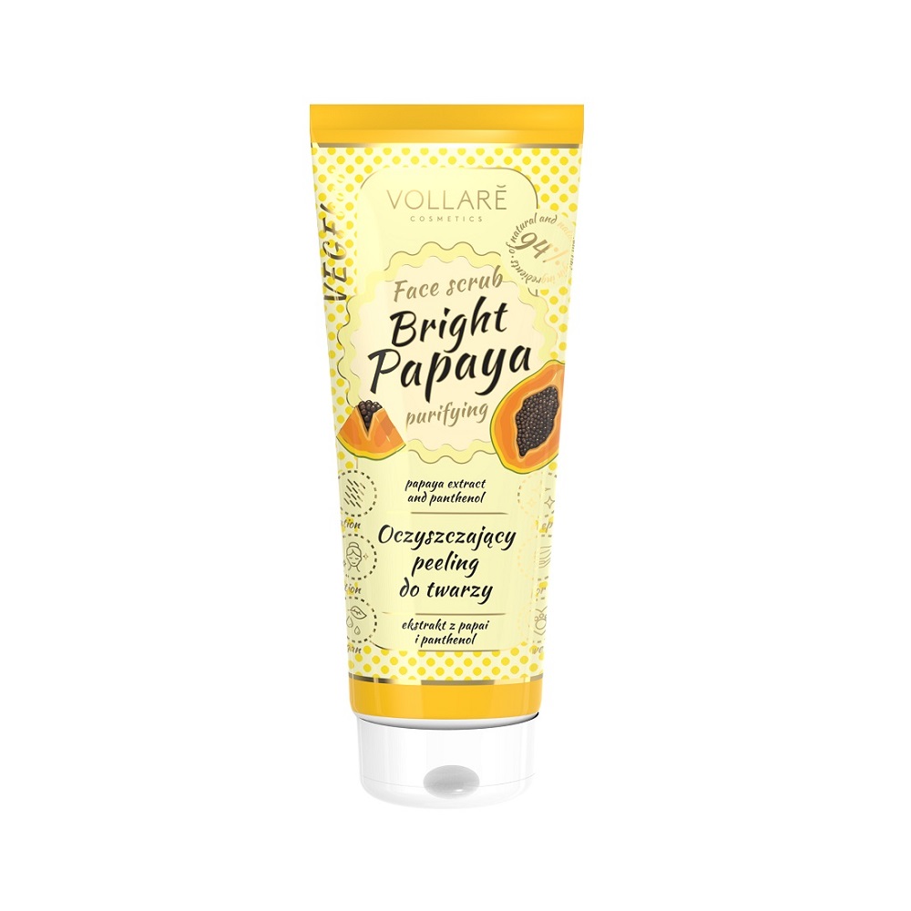 VEGEbar Bright Papaya Purifying Face Scrub 100ml