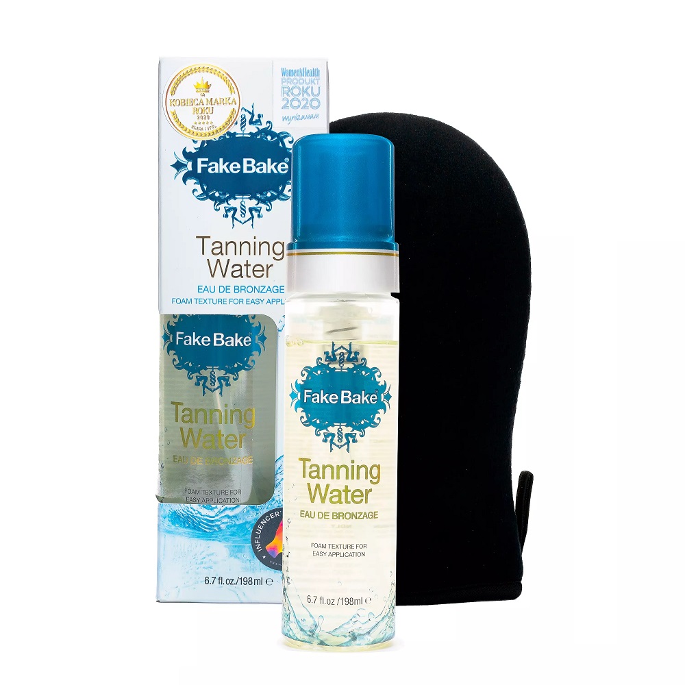 Fake Bake, samoopaľovacia pena na opaľovanie 198 ml + rukavica