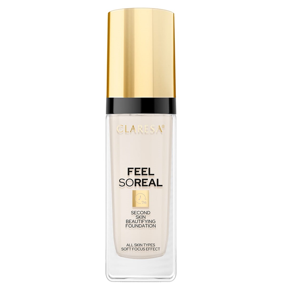 Claresa, Feel So Real skrášľujúci podkladový krém na tvár 01 Fair-Light 30ml