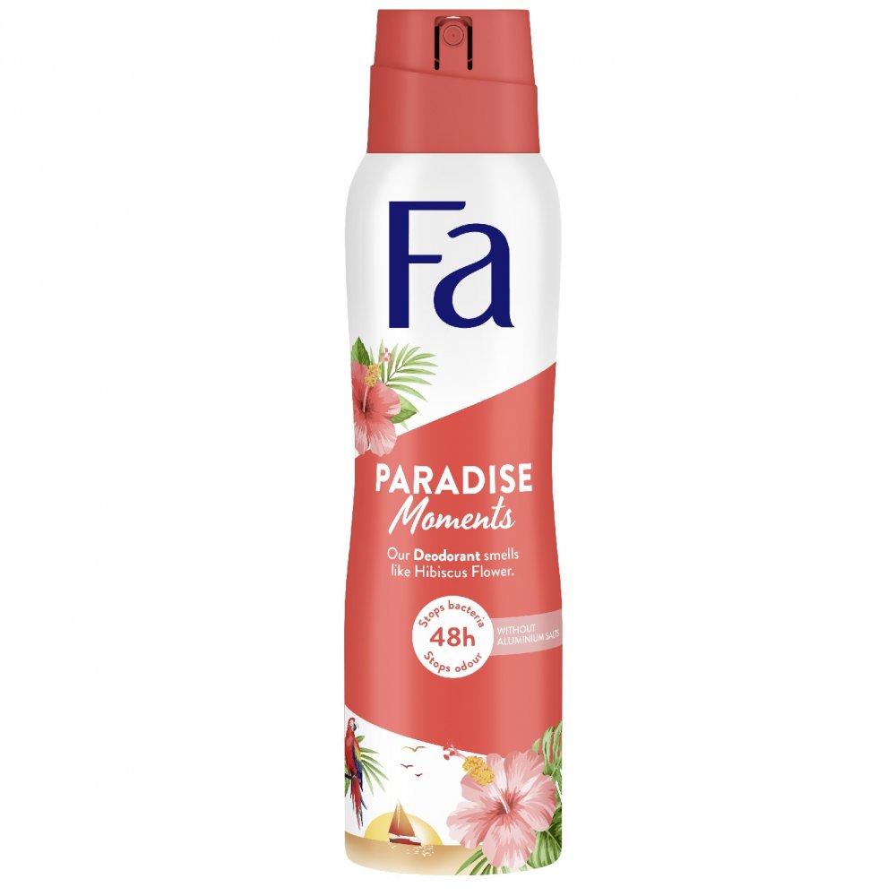 Paradise Moments Dezodorant V Spreji S Vôňou Kvetov Ibišteka 150 Ml