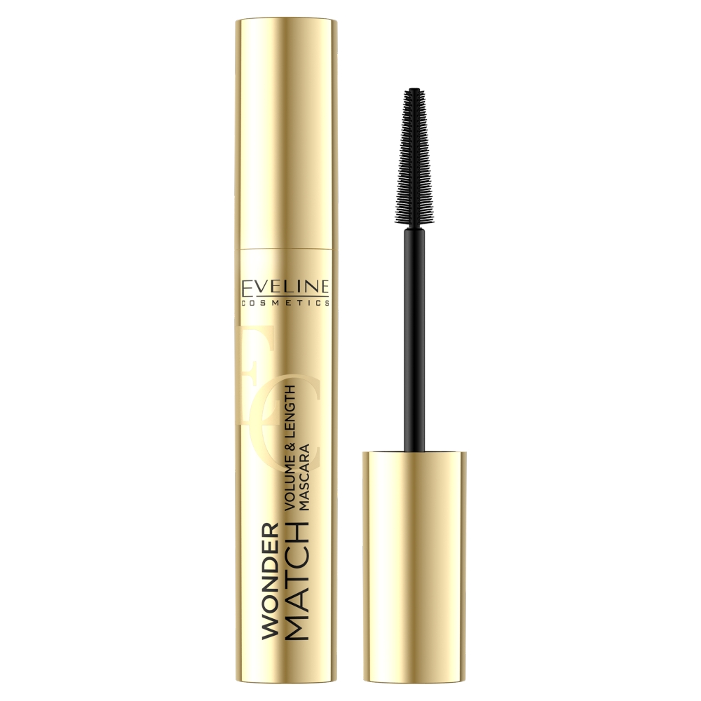 Eveline Cosmetics, Wonder Match zhušťující a předlžující řasenka Black 7ml