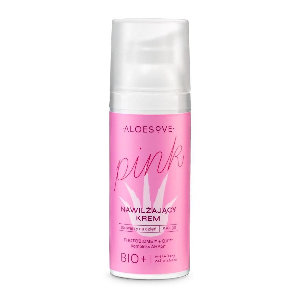 ALOESOVE, Ružový hydratačný denný krém SPF30 50ml
