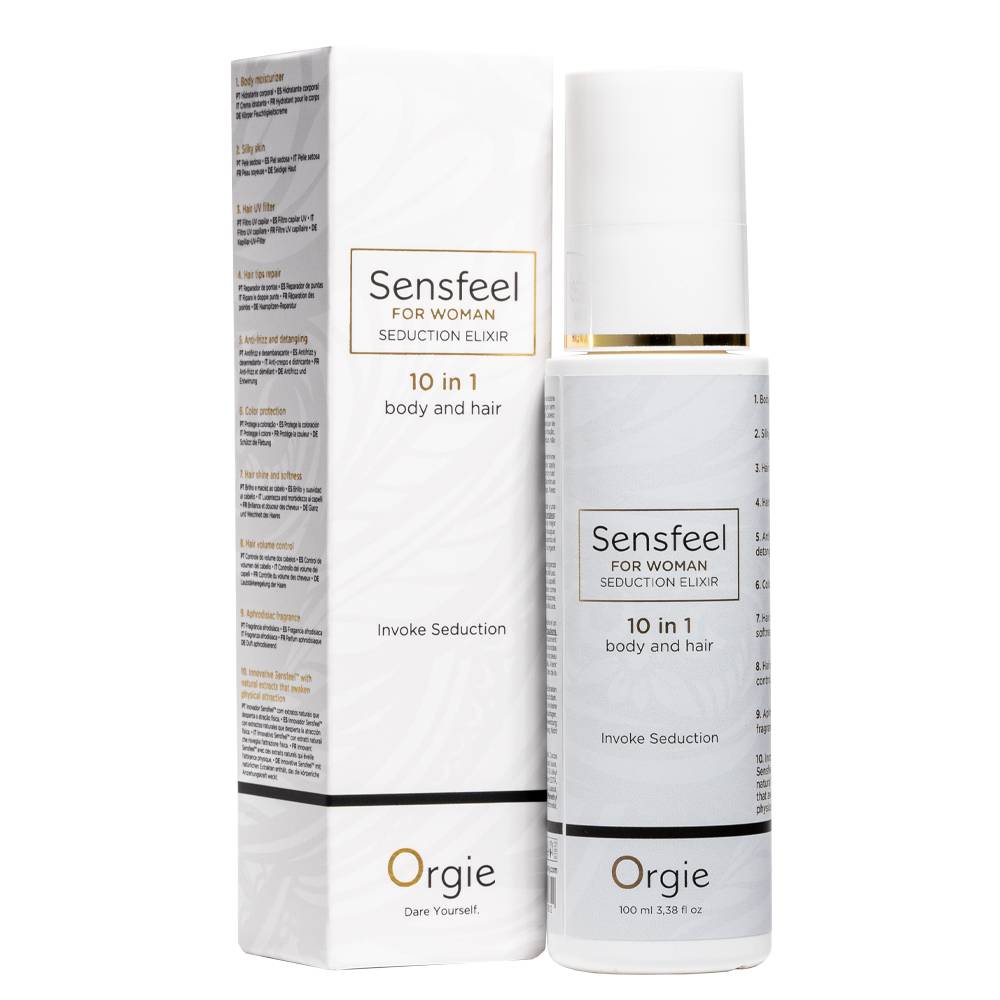 Sensfeel For Woman Seduction Elixir Feromónové Mlieko Na Telo A Vlasy 100ml