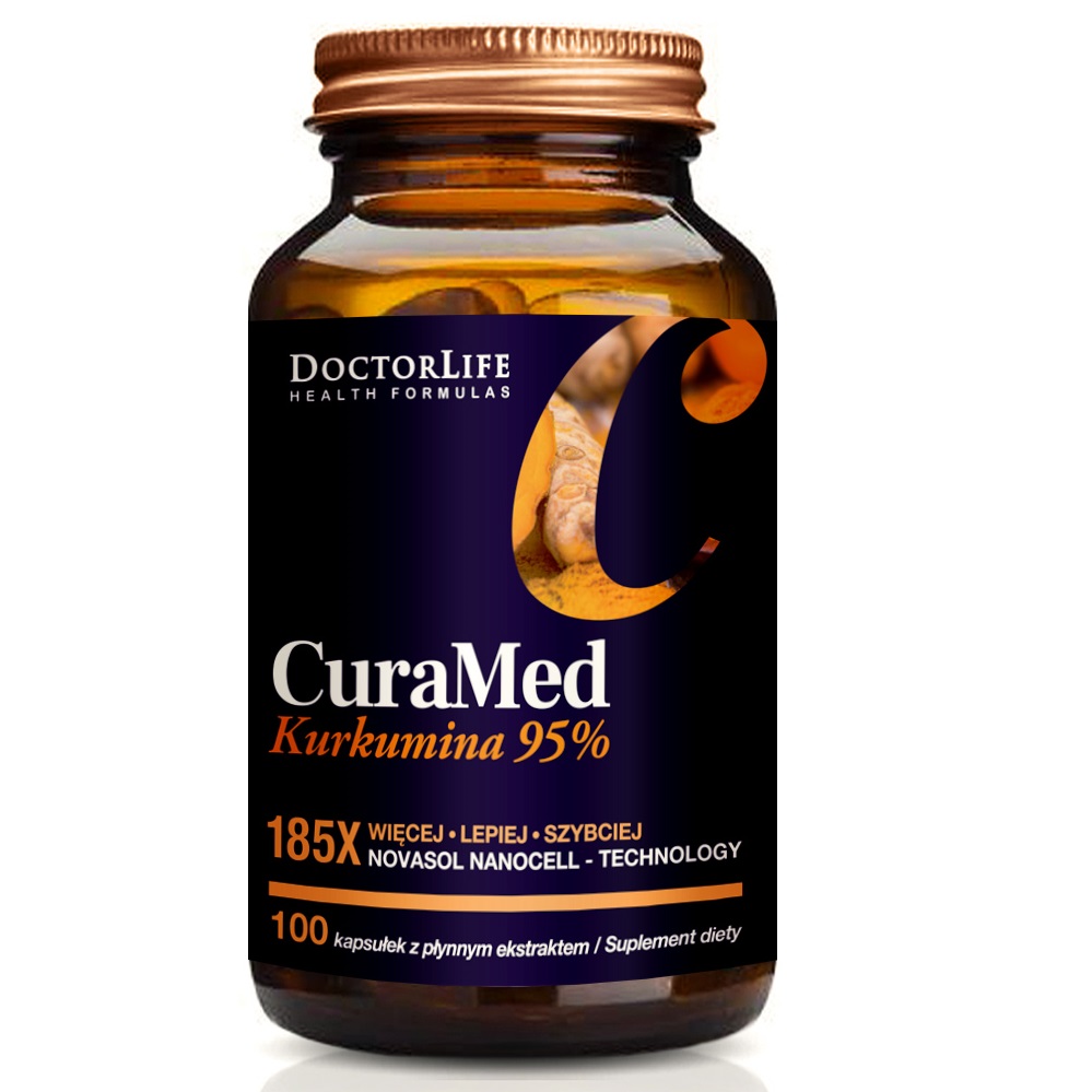 CuraMed NanoCell Kurkumina Micelizowana Suplement Diety 100 Kapsułek