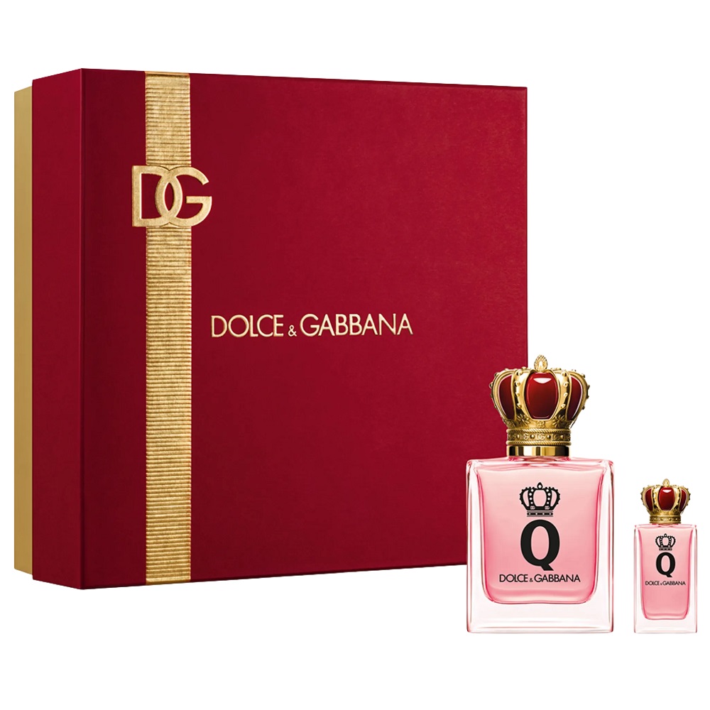 Q By Dolce & Gabbana Sada Parfémové Vody Ve Spreji + Miniatura Parfémové Vody