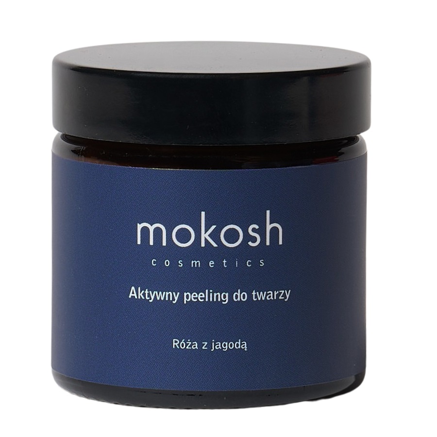 Aktywny Peeling Do Twarzy Róża Z Jagodą