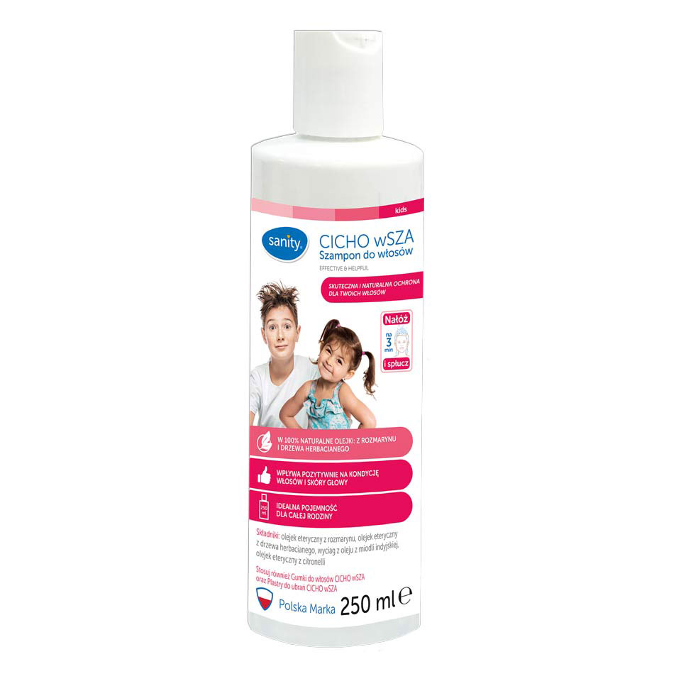Kids CICHO WSZA šAmpón Na Vlasy 250 Ml