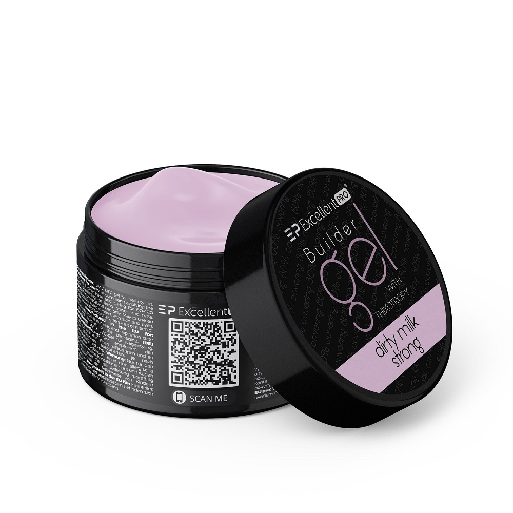 Builder Gel With Thixotropy żEl Budujący Dirty Milk Strong